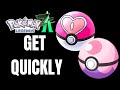 How to Get Love Balls amp Dream Balls Fast in Pokemon 