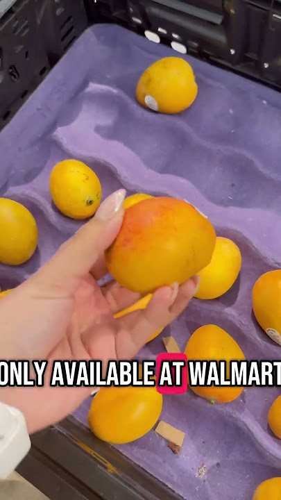 Do you love mangoes? Try out these baby mangoes at @Walmart and you’ll be obsessed 😍