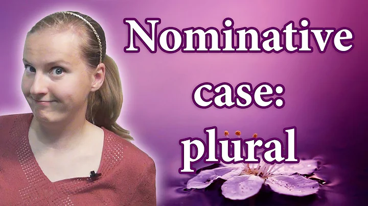 Russian Nominative case - plural forms, russian cases