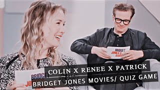 ● Bridget Jones's Baby - Quiz || Renee Zellweger, Colin Firth & Patrick Dempsey