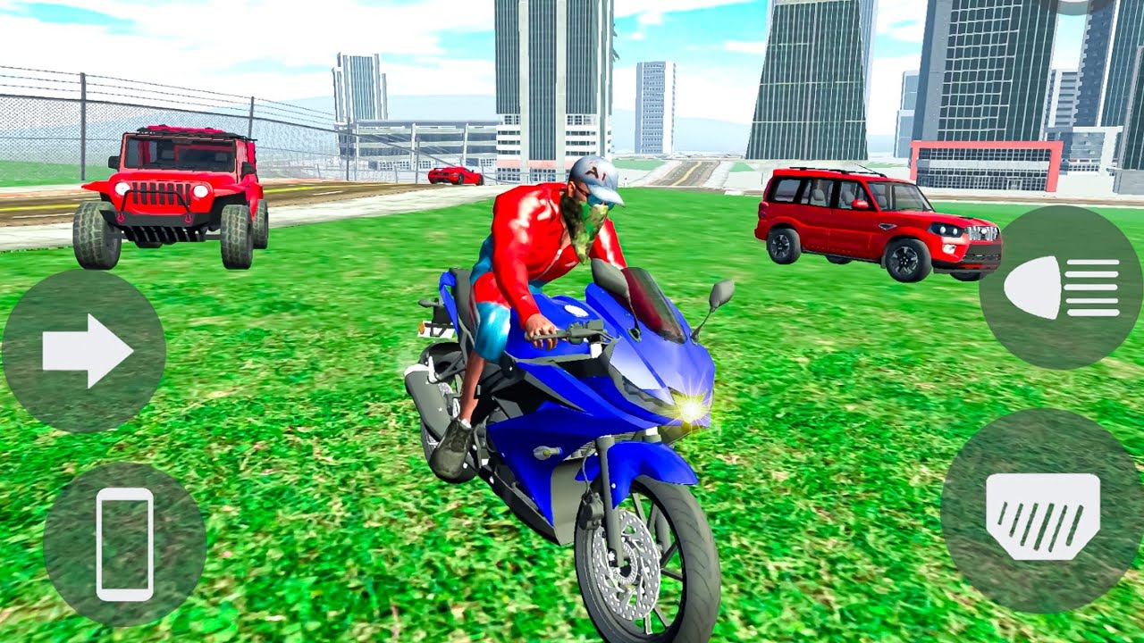 Indian Bikes Driving Game 3d: Yamaha R15 Bike, Scorpio Car Driving ...