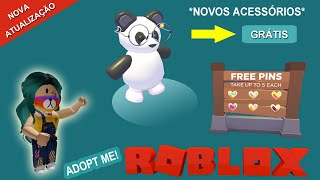 Ana Viblox - novo presente e consegui o novo pet lendario no adopt me roblox