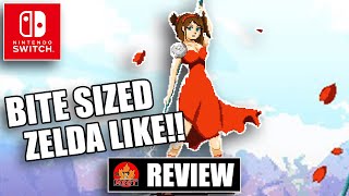 SAGA OF THE MOON PRIESTESS Nintendo Switch Review | Bite Sized Zelda Like Goodness?