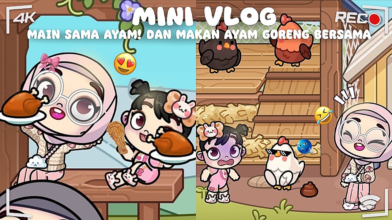 (AVATAR WORLD) LALA LILI MAIN SAMA AYAM ! SERU BANGET!