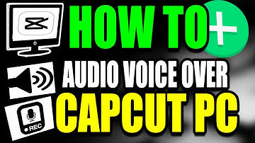 How To Add Audio Voice Over Capcut PC Tutorial (2025)