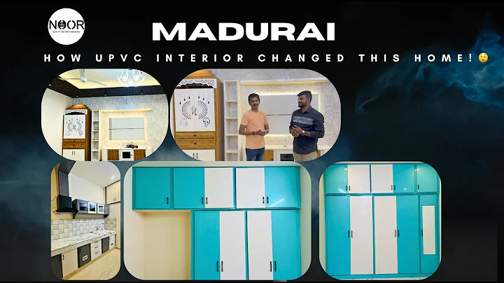 MADURAI - How UPVC interior Changed This Home! 😲#noorupvc #upvcinteriors #modularkitchen #homedecor