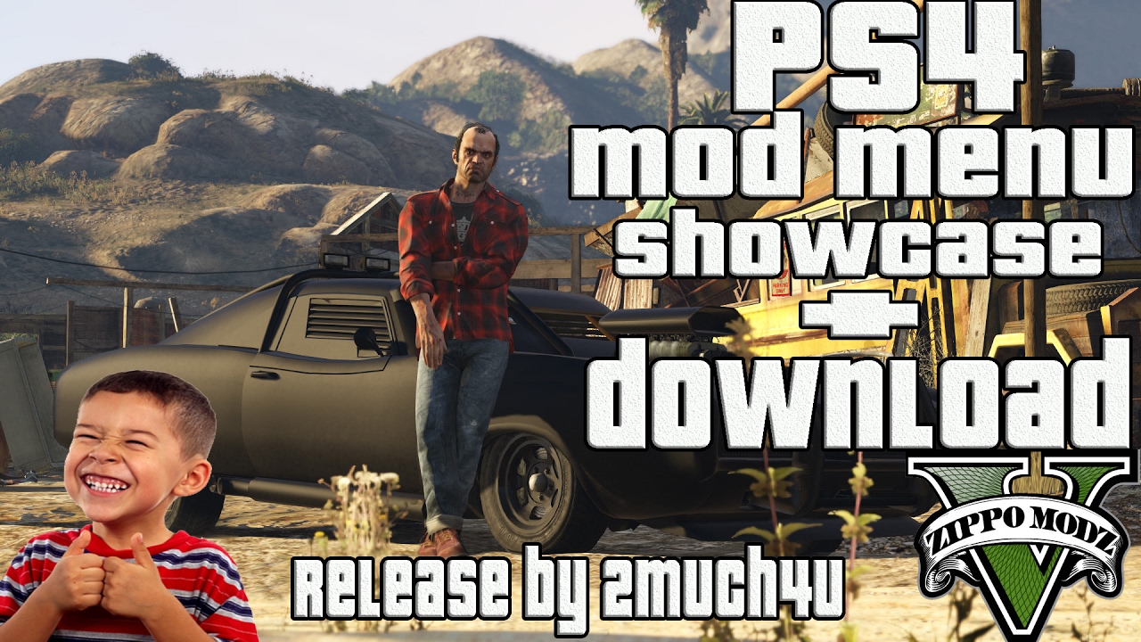 download gta 5 mod menu for ps4