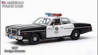 American Police Cars Evolution: from 1899 to 2023