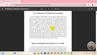 INTERNATIONAL PETROLEUM ACCOUNTINGOGS 604 1