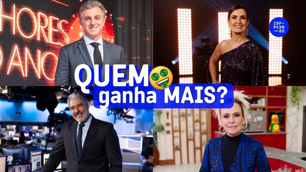 Quem O Apresentador Mais Bem Pago Do Brasil?