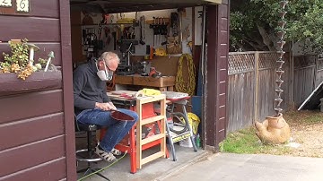 Making Outrigger Canoe Paddles - Part 4