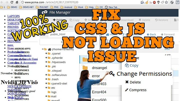 How to fix CSS & JS not loading issue in cPanel [Easy method] ☑️