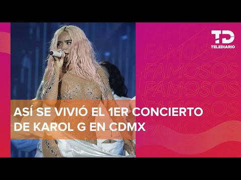 Karol G arrasa con su primera presentación del ‘Mañana será bonito tour’ en el Azteca