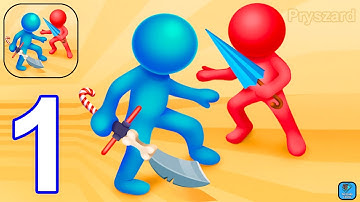 Weapon Builder - Gameplay Walkthrough Part 1 Tutorial Levels 1-11 (iOS,Android)