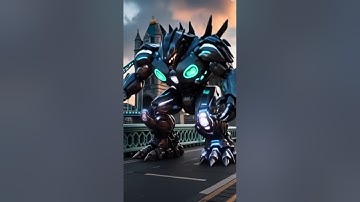 Car transform into Monster Robot 😱 Very amazing look #ai #transformation #srk #aishorts #aiart #edit