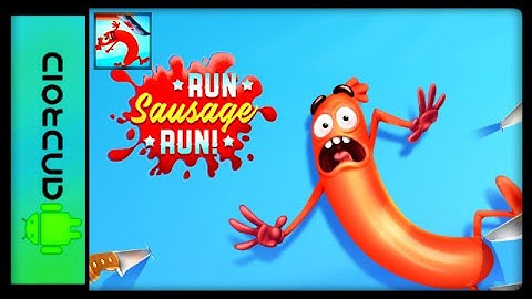 Run Sausage Run Gameplay [ Level 1- 5 ]