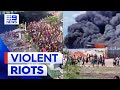 Violent riots erupt in Papua New Guinea, killing multiple people | 9 News Australia image