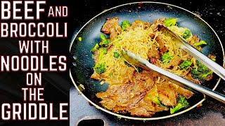 BETTER THAN TAKEOUT! BEEF AND BROCCOLI WITH NOODLES ON THE GRIDDLE - EASY ASIAN RECIPE! by WALTWINS 3,497 views 2 months ago 11 minutes, 52 seconds