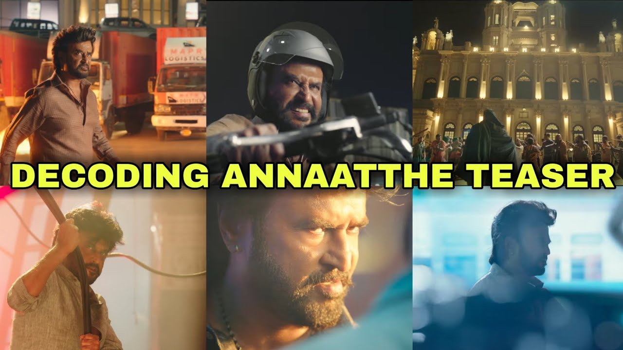Annaatthe Teaser  Review And Reaction | Annaatthe Teaser Breakdown | Rajinikanth | Sun Pictures