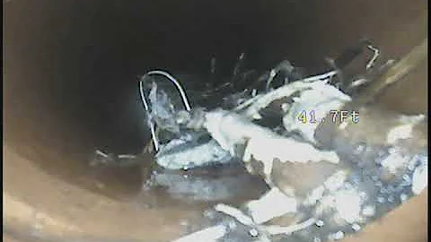 Sewer inspection and Hydro jet roots (Gainford 8/7/2020)