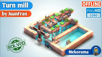 Mekorama : Turn Mill : by @JuanFran : Walkthrough full Gameplay Video (easy)