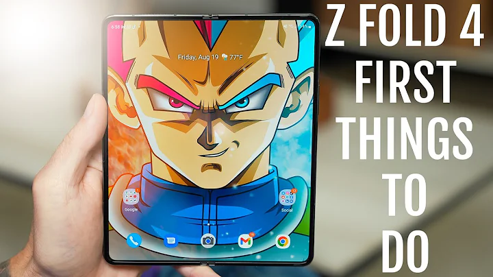 Galaxy Z Fold 4 First Things To Do: Tips and Tricks To Get Started - DayDayNews