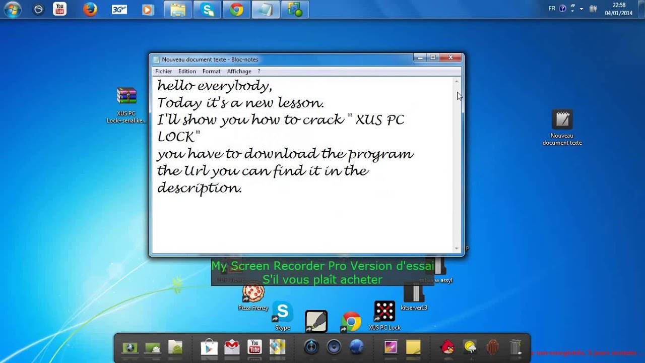 Crack XUS PC LOCK with serial key HD