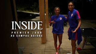Inside - Premier jour de stage au campus adidas ! 🧳