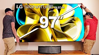 Massive 97' Wireless OLED TV of My Dreams by B The Installer 795,417 views 4 months ago 18 minutes