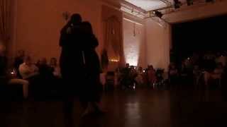 Marco de Camillis e Anna Arizza d'Este dançam Tango