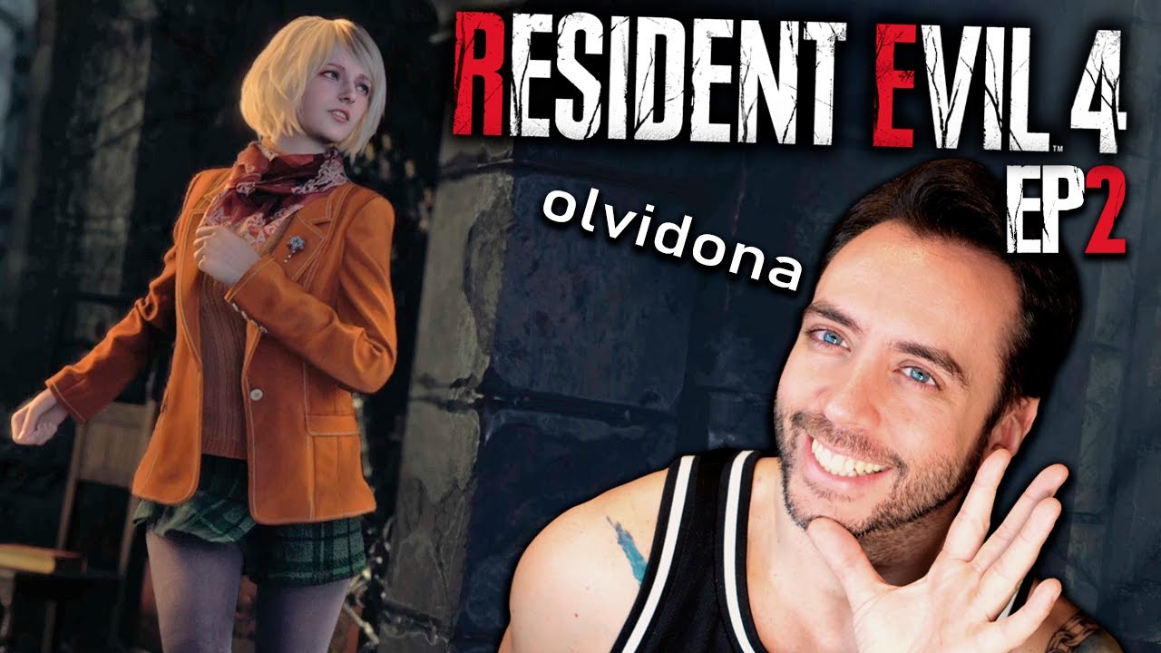 OLVIDONA, TÚ QUÉ NI DOS BESOS NI NADA... ASHLEY LLEGÓ ❤️ | Resident Evil 4 Remake #2