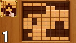 Wood Block Puzzle - Block Game - Gameplay Walkthrough Part 1 All Levels (Android & iOS) screenshot 4