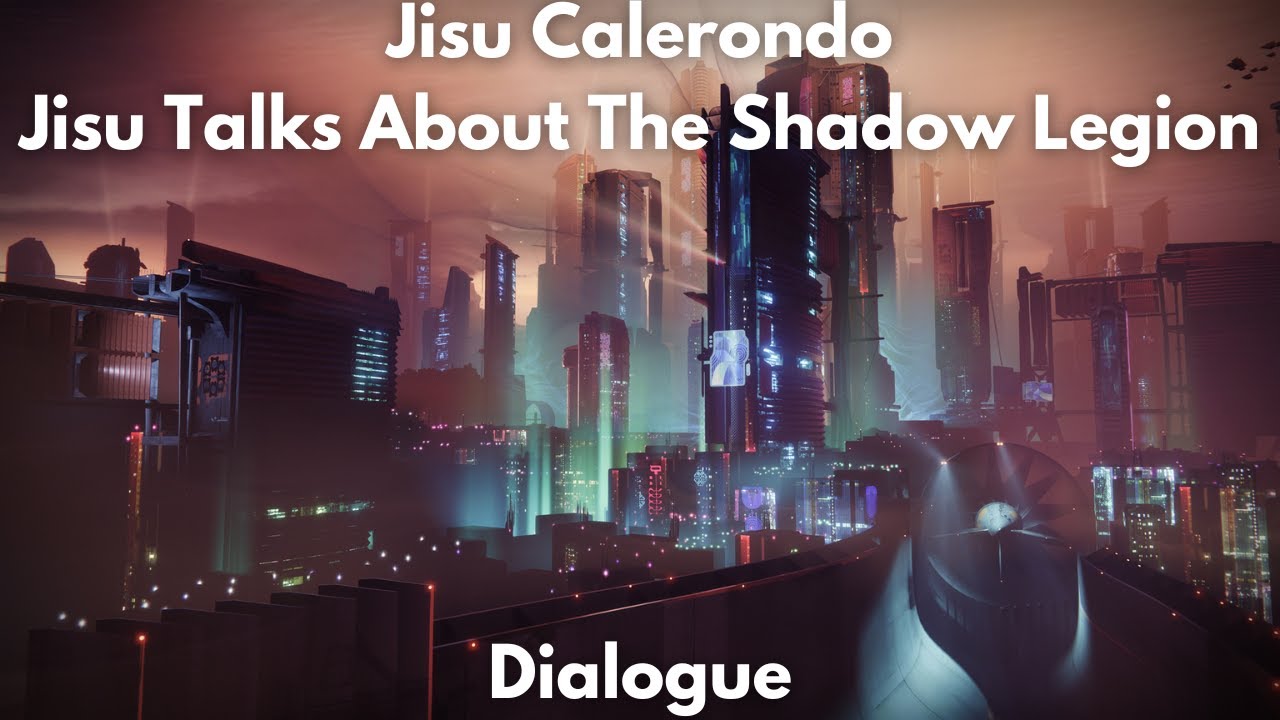 Jisu Calerondo - Jisu Talks About The Shadow Legion, Dialogue [4K] - Destiny 2, Lightfall