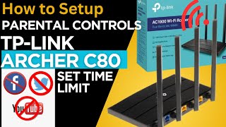Setup Parental Control in TP-Link C80 to Set Internet Access Time and Block Apps and Website screenshot 4