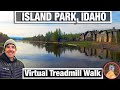 City Walks - Mac's Inn Island Park Idaho - Virtual Treadmill Walking Tour Near Yellowstone Nat Park