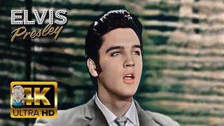 Elvis Presley -  Don't Be Cruel (October 28, 1956) AI 4K Colorized Enhanced