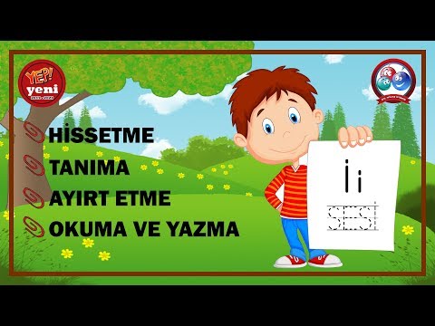 İ Sesini Öğreniyorum | Dik Temel Harfler (1. Sınıf)