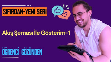 DERS 9 -Akış Şeması İle Gösterim 1 | Sıfırdan Algoritma ve Programlamaya Giriş