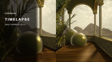 C4D TIMELAPSE - Daily Render (0111)