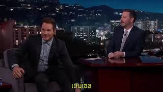 ซับไทย Tom Holland Surprises Chris Pratt On Jimmy Kimmel Live