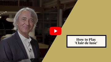 Piano Lesson on How to Play 'Clair de lune'