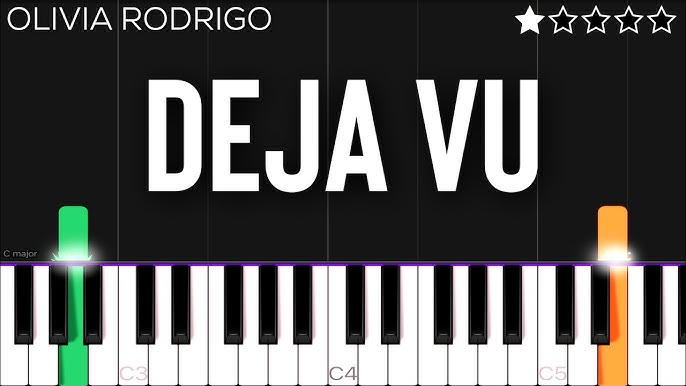 Olivia Rodrigo traitor Sheet Music (Easy Piano) in F Major