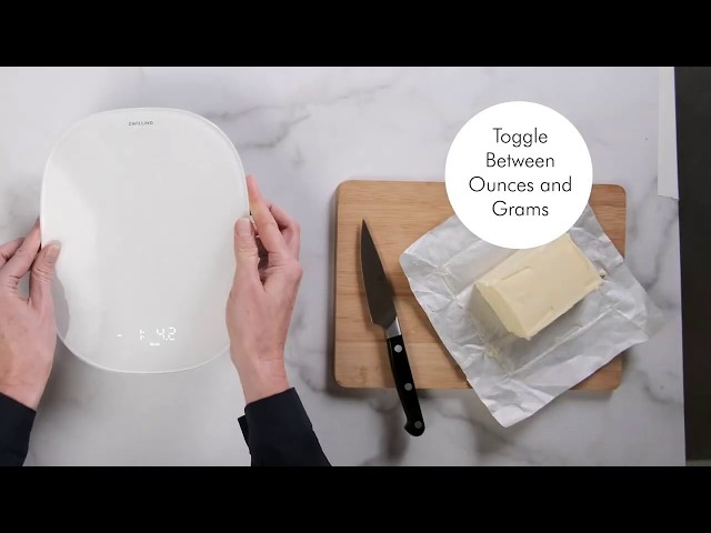 ZWILLING ENFINIGY – How-to video Digital Kitchen Scale 