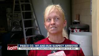 Driver arrested, 1 wanted in Pasco hit & run