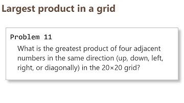 Project Euler: Problem 11 (C/C++) [part 2]