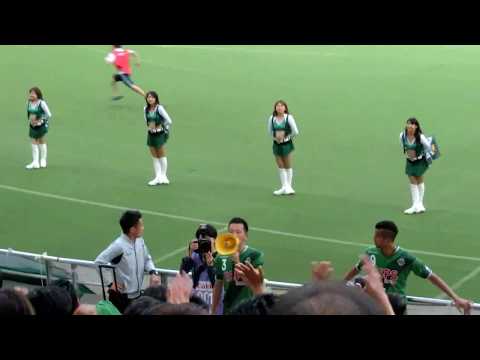 井林章選手のトラメガでの挨拶 20171007