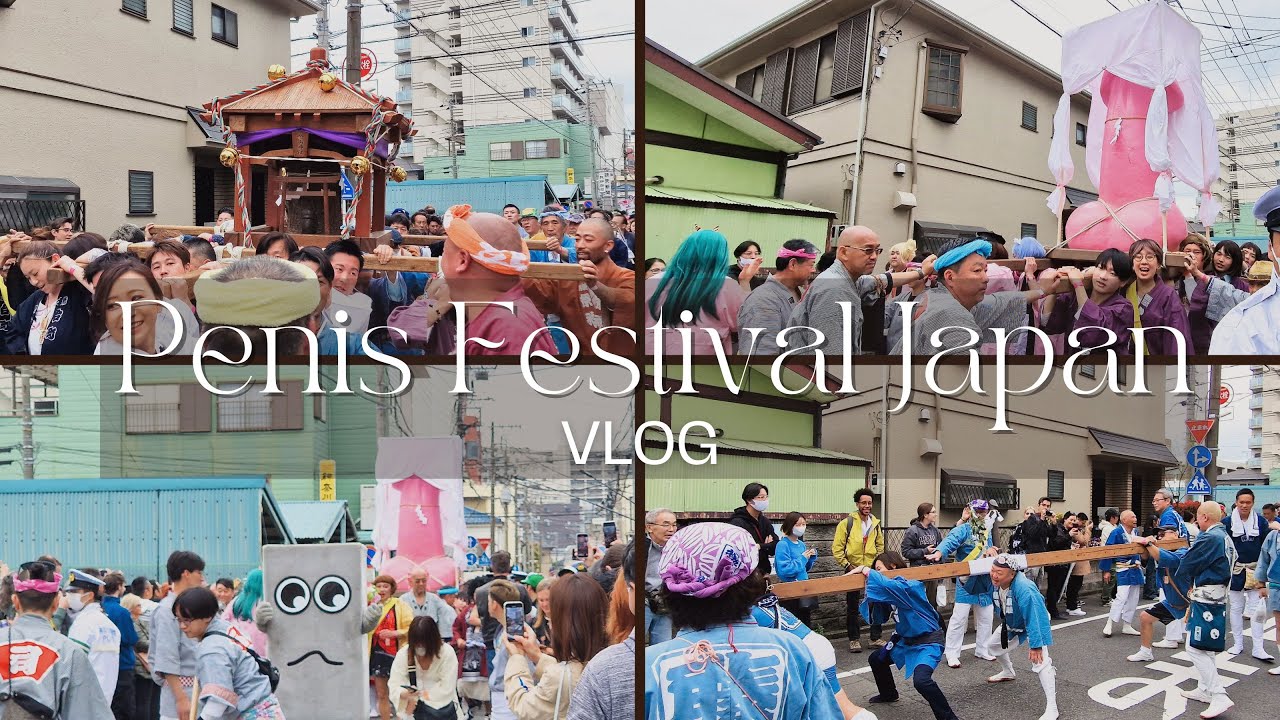 TOKYO VLOG ♡ Kanamara Matsuri (aka the Kanamara Penis Festival) Parade