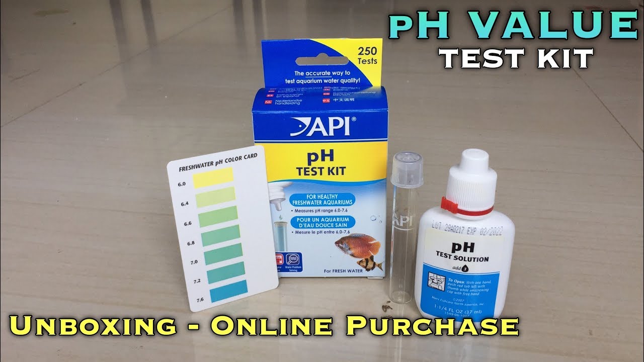 pH Testing Kit Unboxing my online purchase Tamil YouTube