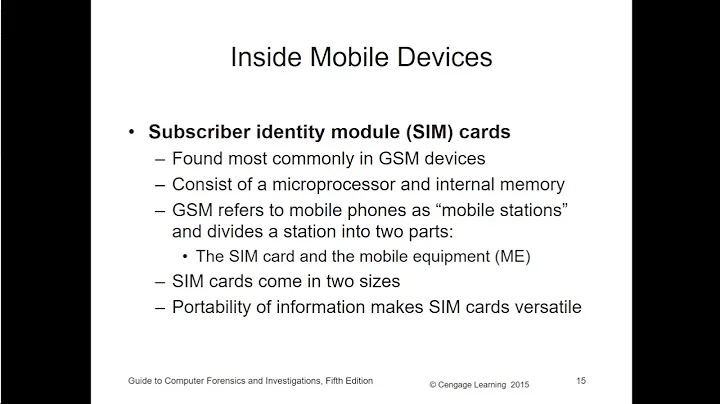 CF117 - Computer Forensics - Chapter 12 - Mobile Forensics