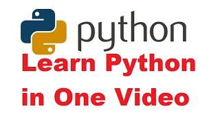 Learn python in one video (for absolute beginners)in this i will cover
python, tutorials, learning, beginners, basics, object oriented
language, method...